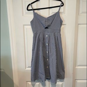 Gingham summer dress